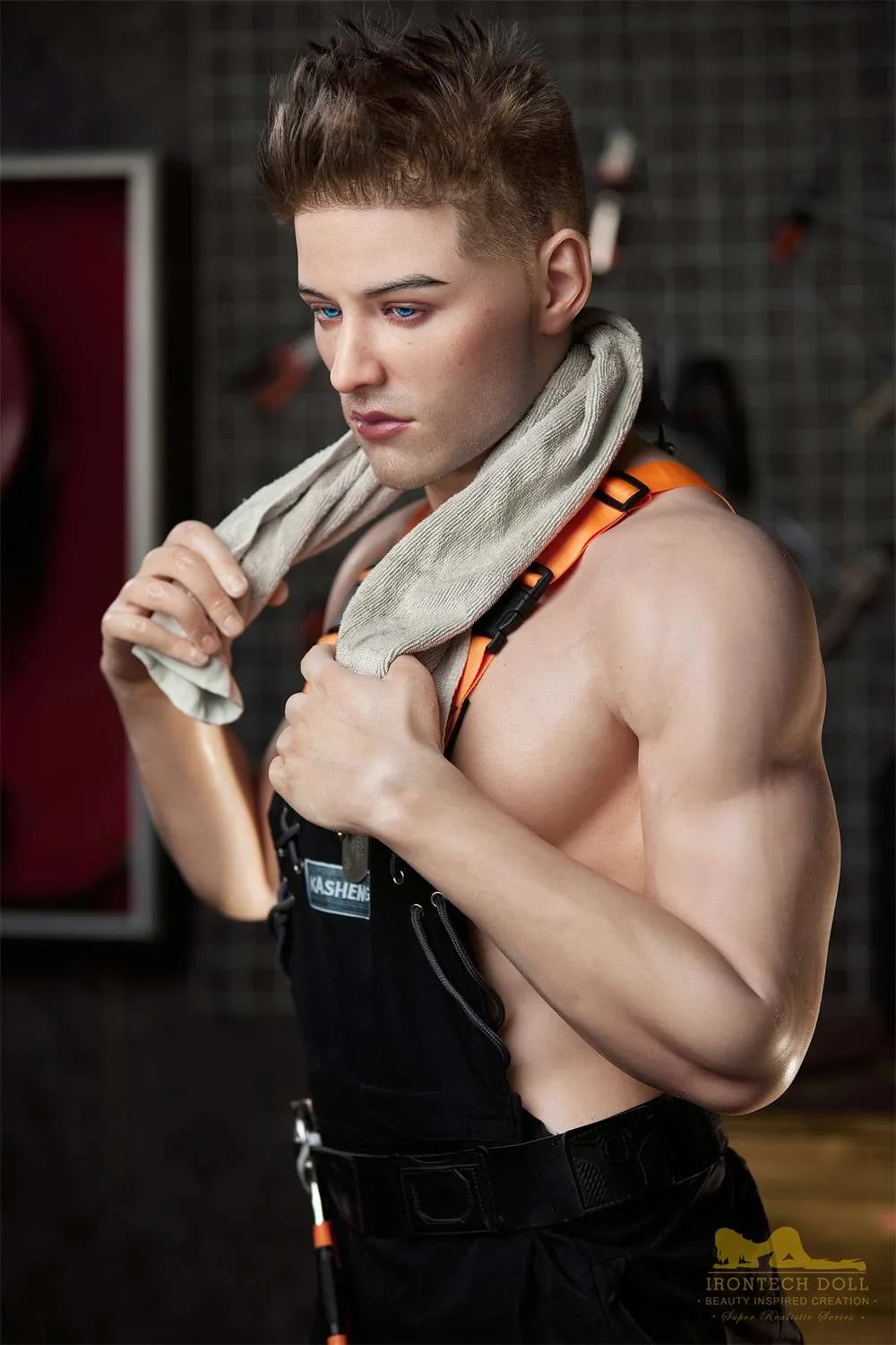 176cm (5ft7') Young Strong Silicone Male Sex Doll - Jack view 7