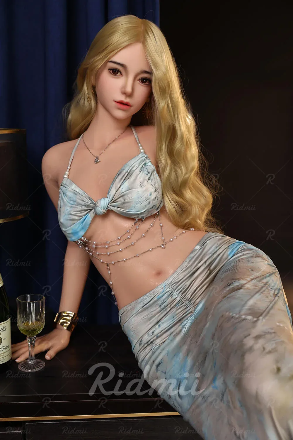164cm (5ft4") Elegant Blonde Full Silicone Love Doll – Tansy view 7