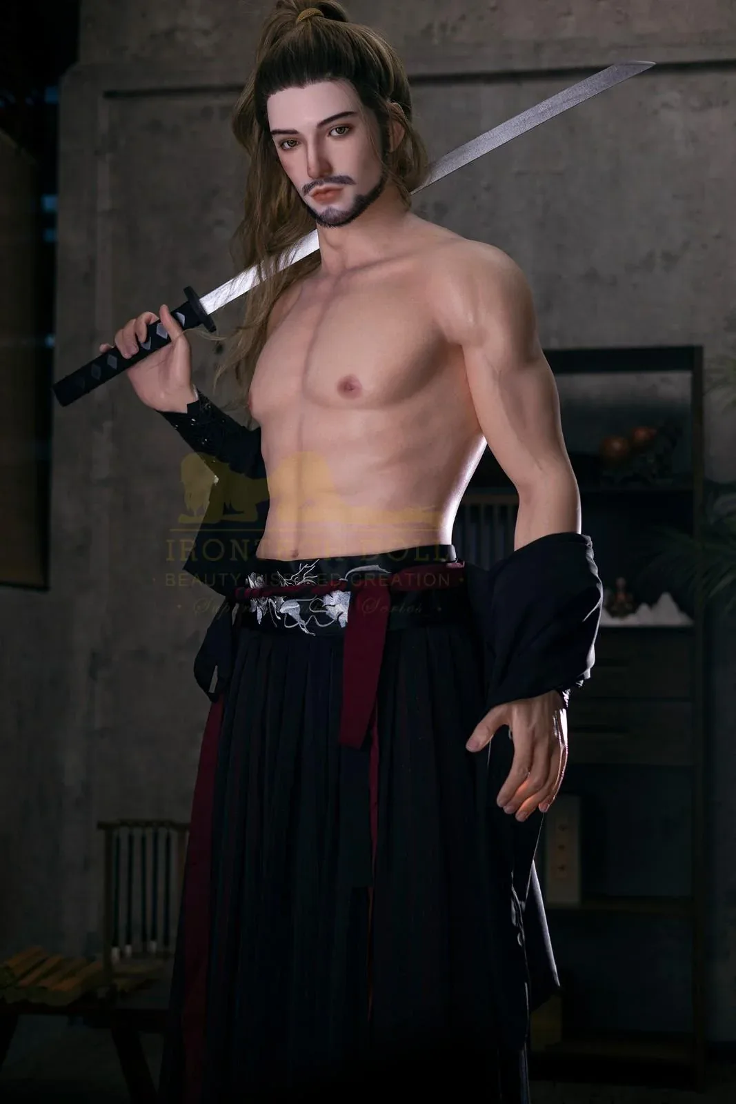 176cm (5ft7') Mythical Warrior with Muscular Body Silicone Male Sex Doll - Jhon view 2