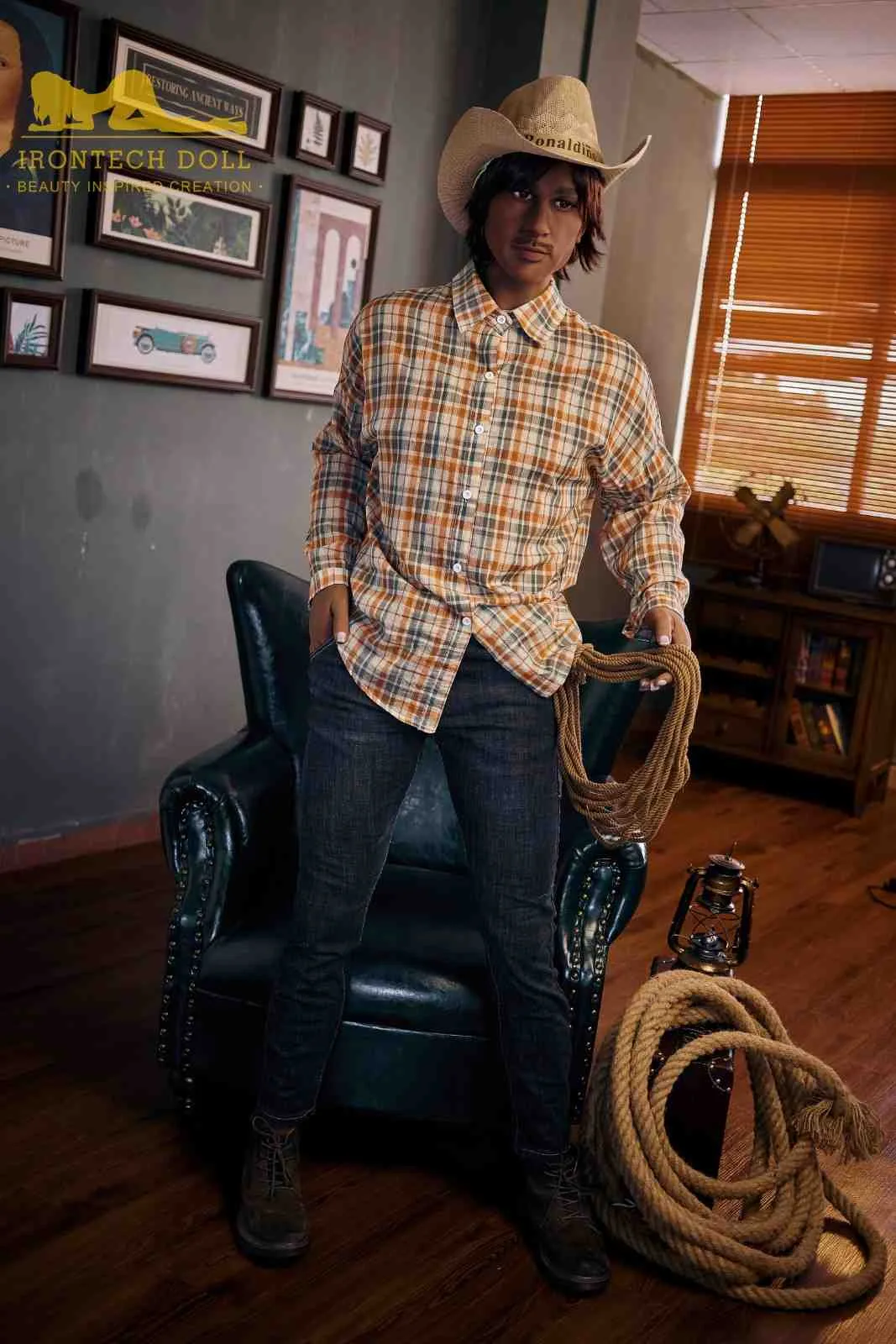 175cm (5ft9') Country Boy Male Sex Doll - Lean view 1