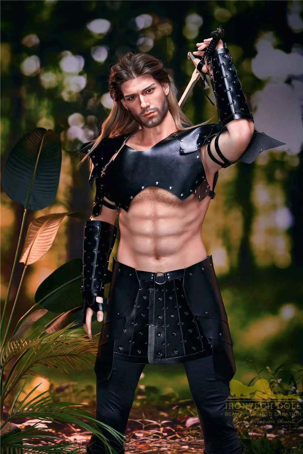 176cm (5ft7') Sexy Soldier of War with Strong Muscular Build Silicone Male Sex Doll - Thomas view 4