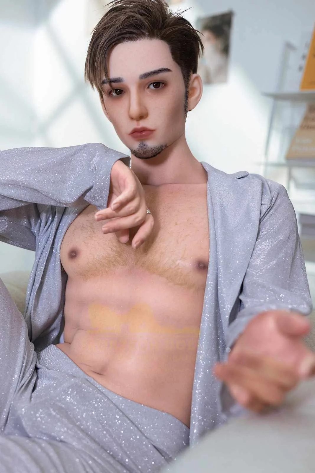 170cm (5ft5") Elegant Young Full Size Silicone Male Sex Doll - Jonh view 8
