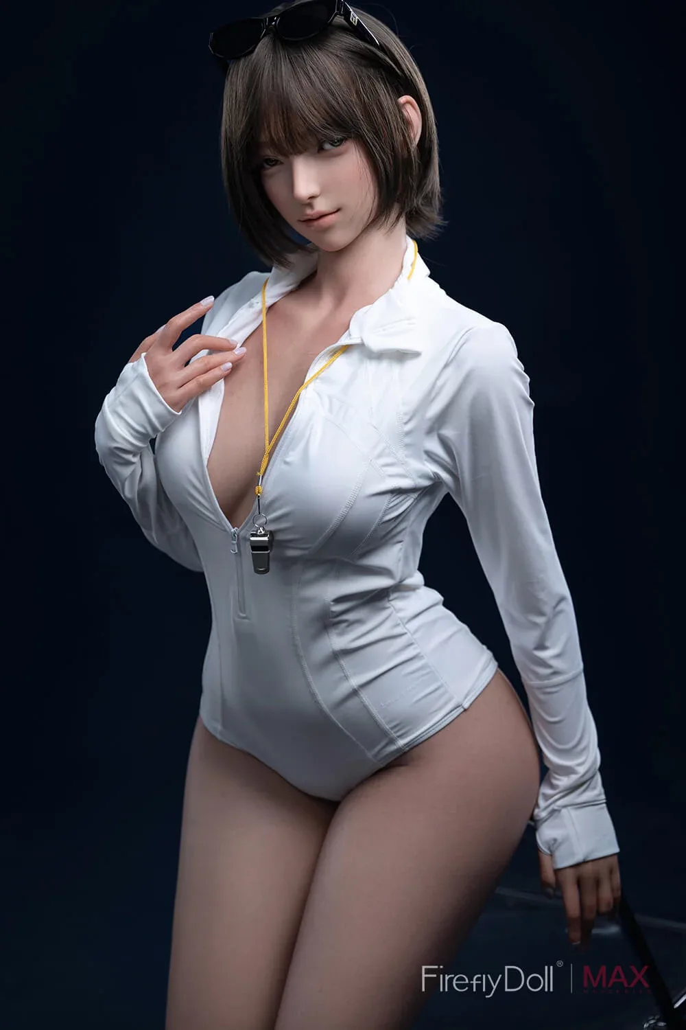 165cm (5ft4") Pretty Sailor Girl Silicone Sex Doll - Linglong view 7