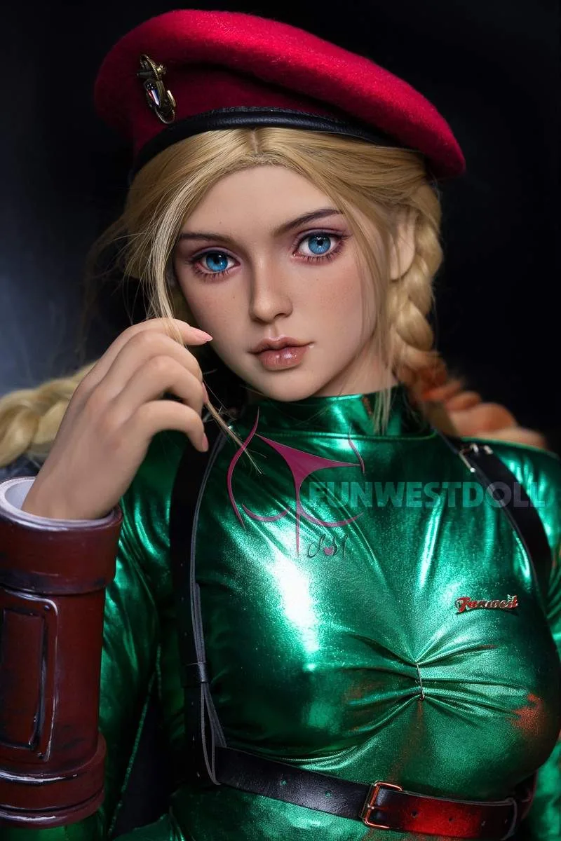 157cm (5ft2”) Street Fighter Anime Sex Doll - C-Cup - Cammy - In Stock | EU Only view 5