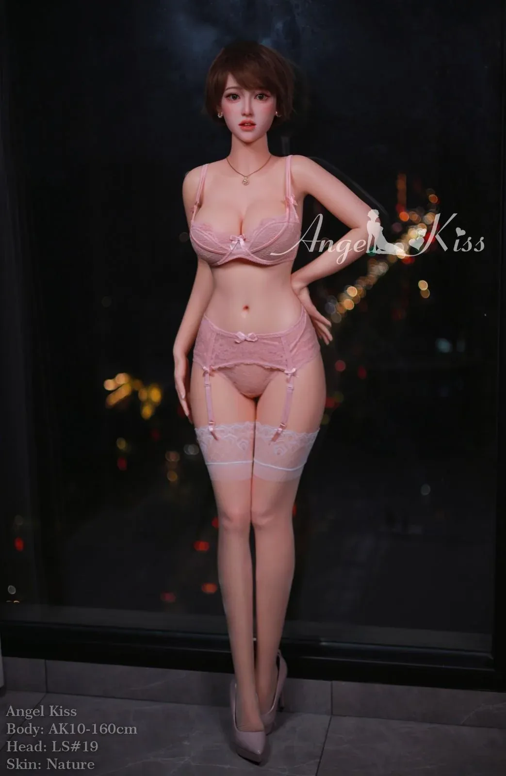 160cm (5ft2') D-Cup Busty Short Hair Korean Sex Doll - Ha-yoon view 3