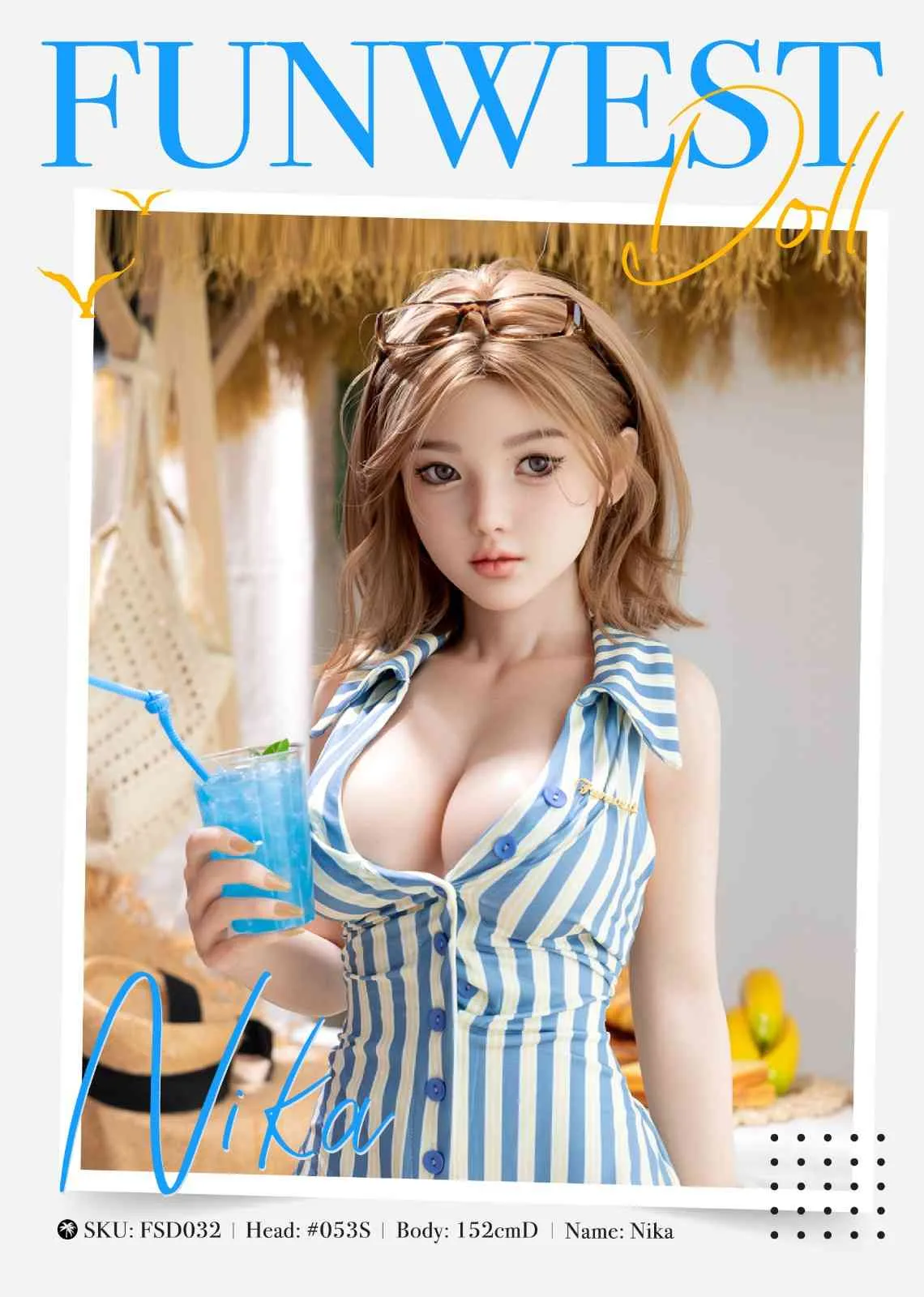 152cm (4ft11") Petite Silicone Sex Doll - D-Cup - Nika view 3