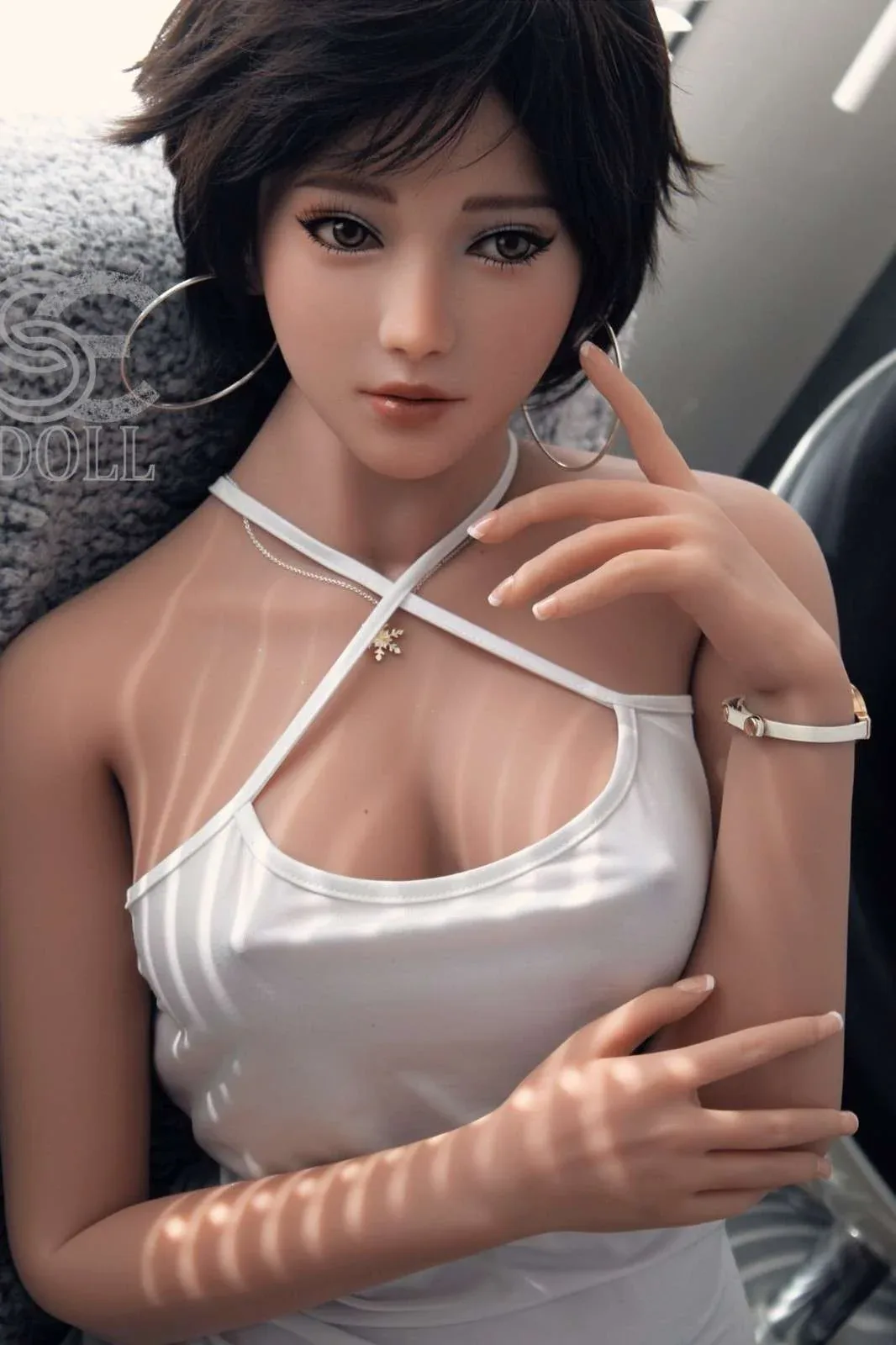 163cm (5ft4") E-Cup Brunette Curvy S-TPE Sex Doll - SE#079 - Yuuka.D - In Stock | US Only view 8