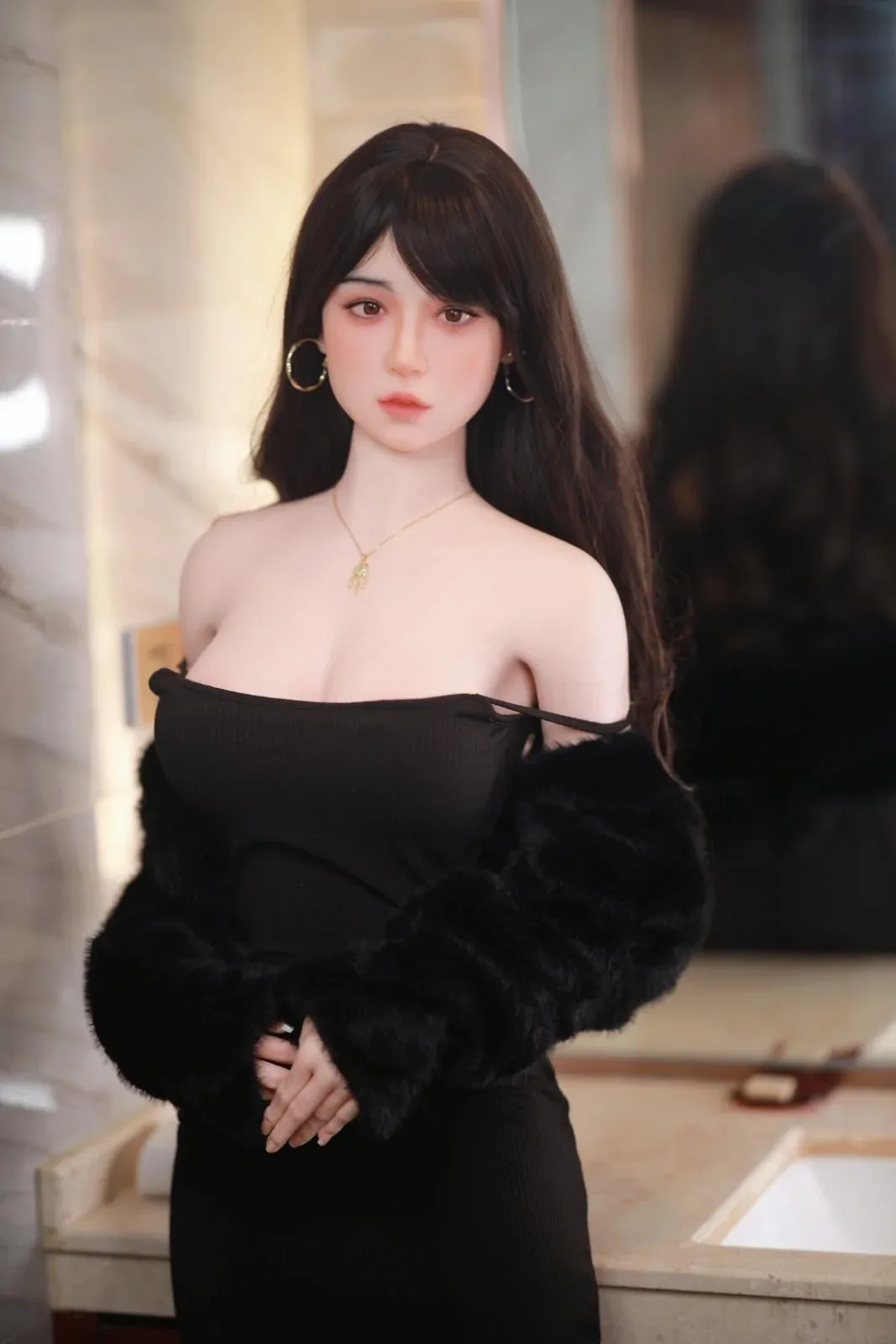 166cm (5ft5") Realistic Silicone Sex Doll – Sunny view 6