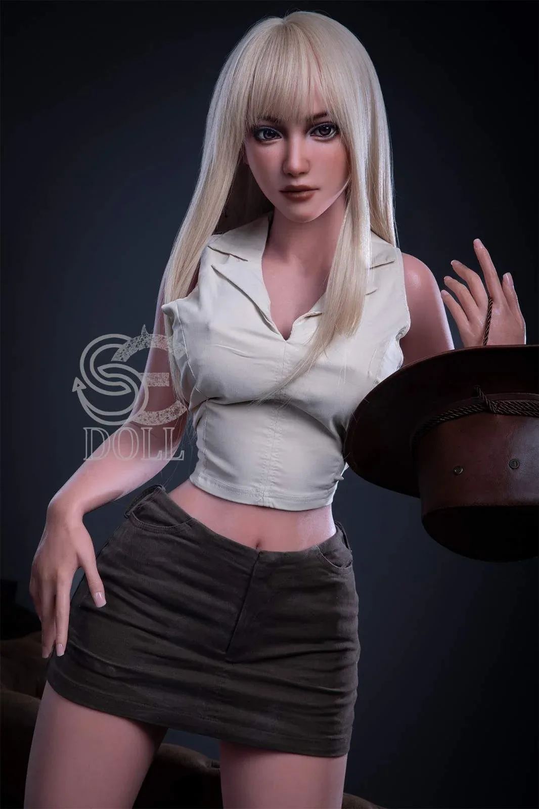 161cm (5ft3') E-Cup Wifelike Silicone Sex Doll - SE#079SC view 4