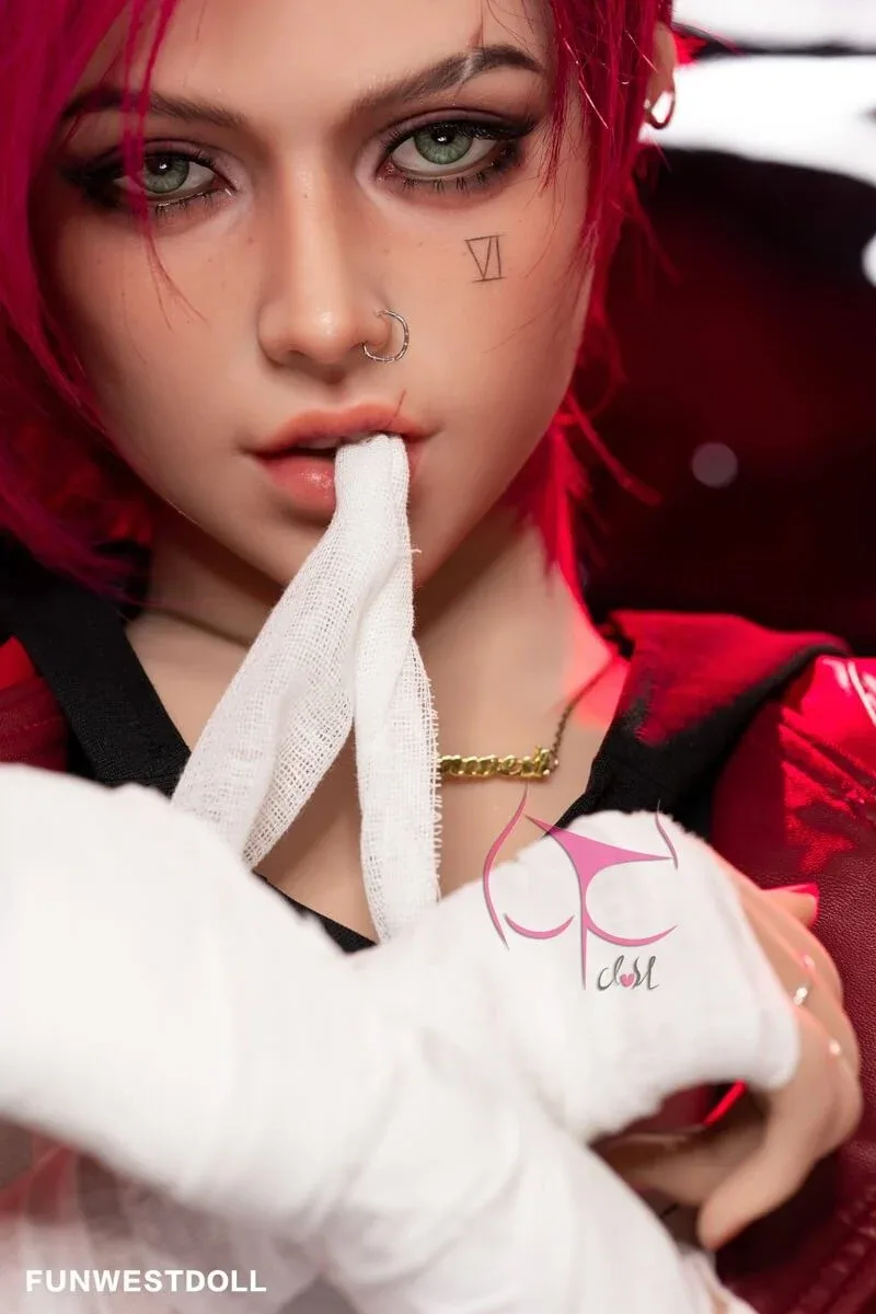 157cm (5ft2”) C-Cup - Redhead Cosplay S-TPE Sex Doll - In Stock | US Only view 8