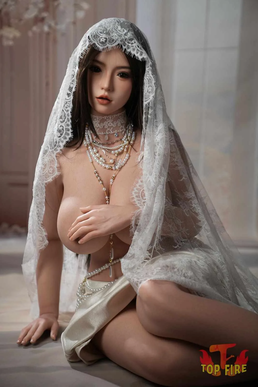 162cm (63.8") Curvy Silicone Sex Doll – Grace view 7