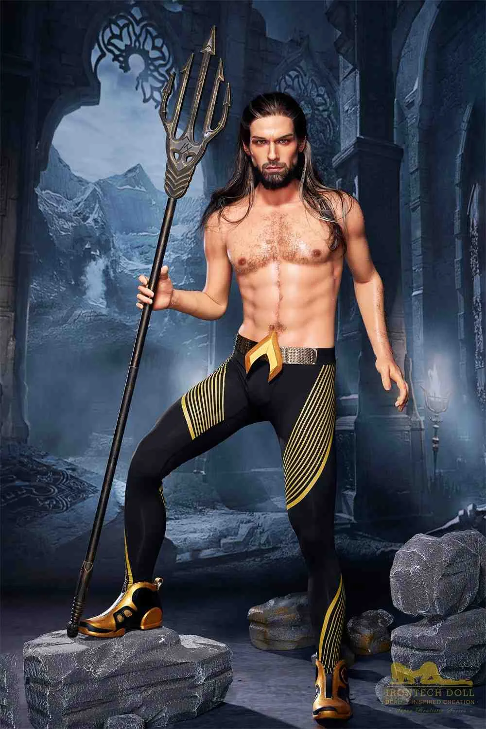 170cm (5ft5') Muscular Cosplay Male Sex Doll - Thomas view 7