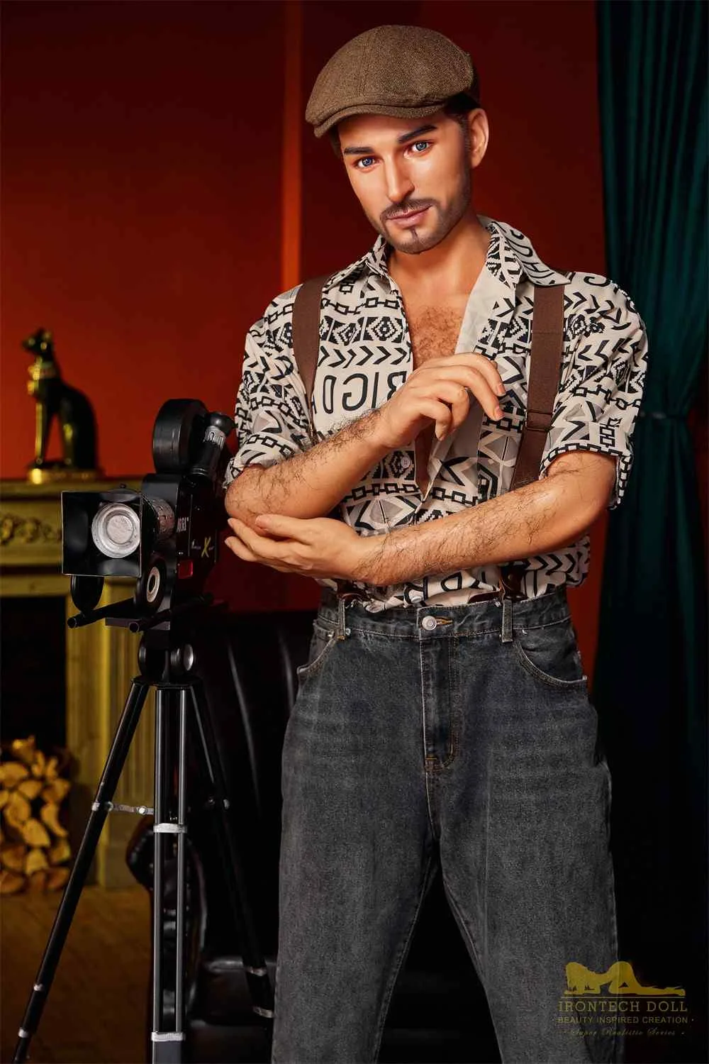 170cm (5ft5') Sophisticated Gentleman with Muscular Build Male Sex Doll - George view 1