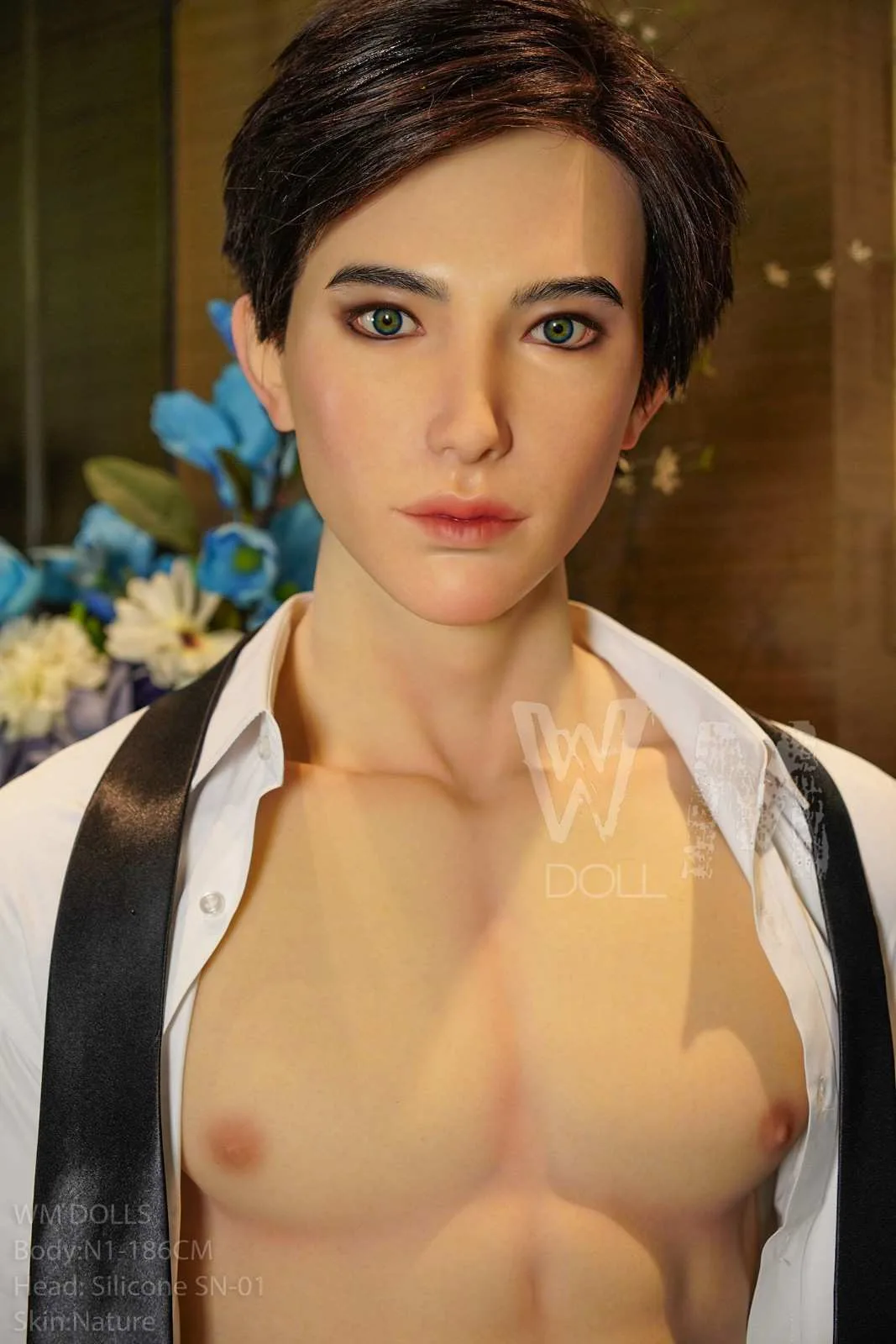 186cm (6ft1") Ultra Light Silicone Sex Male Doll view 5