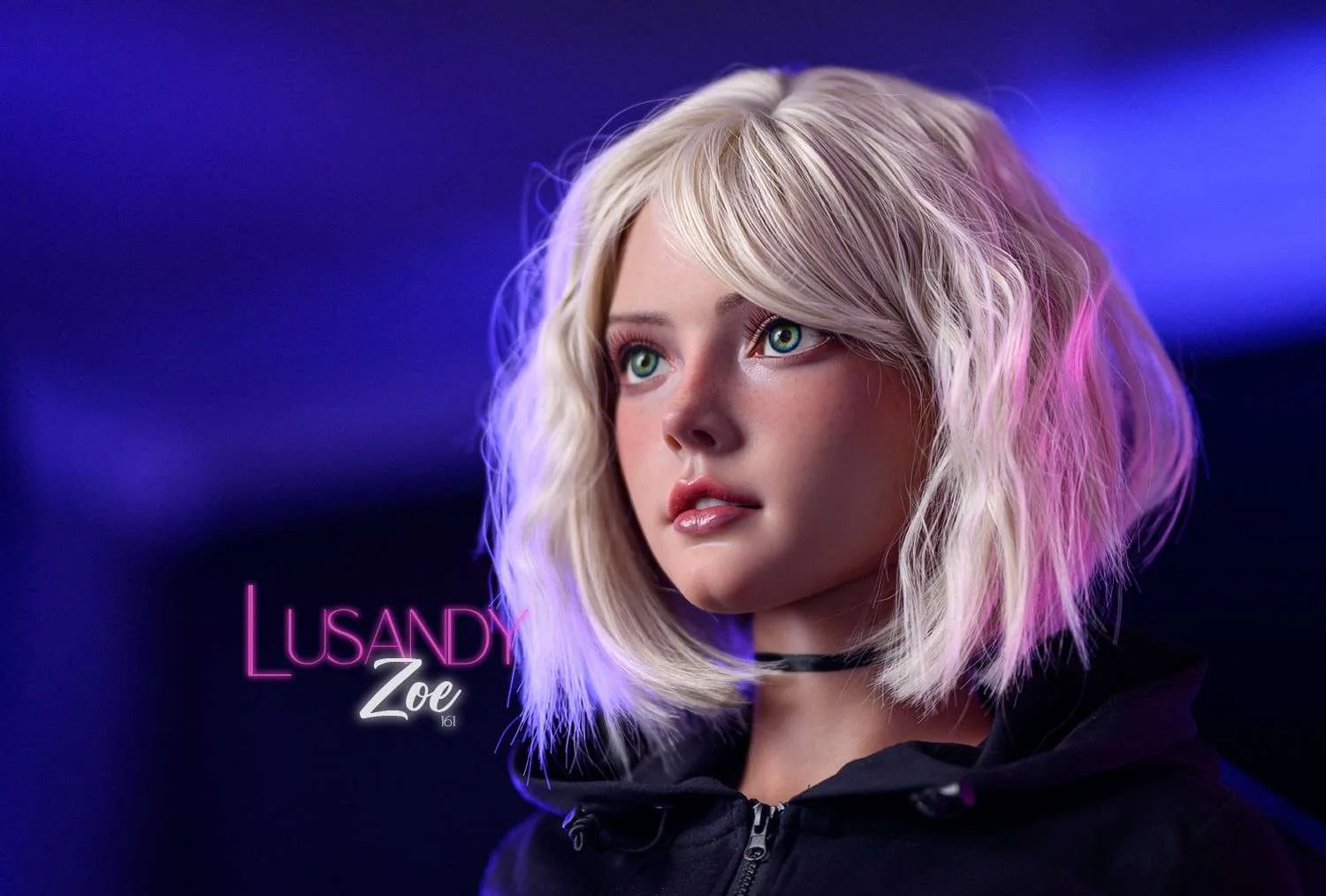 161cm (5ft3") Cute and Playful Silicone Sex Doll - D-Cup - Zoe view 5
