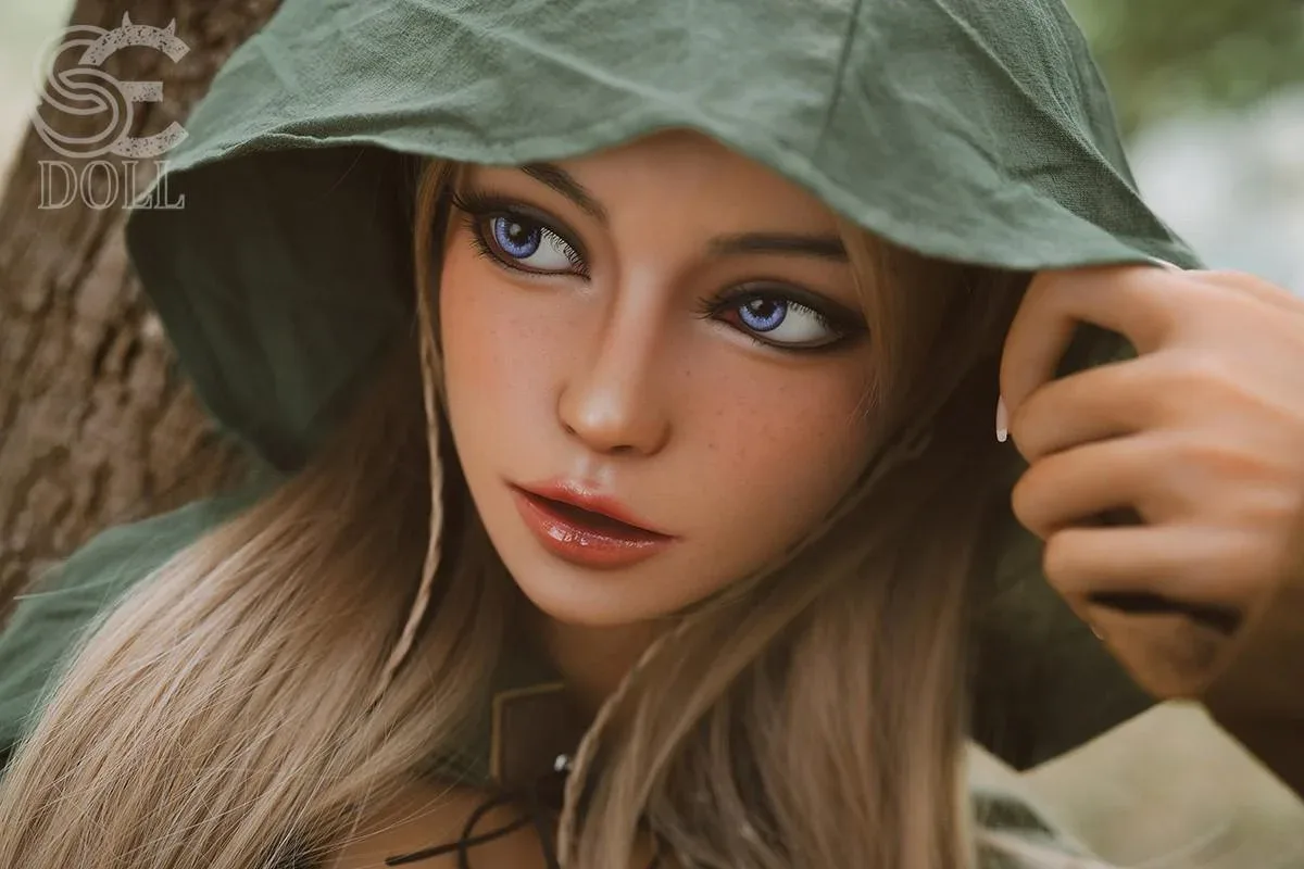 161cm (5ft3") Elf Natural Silicone Sex Doll - C-Cup - Lita.C view 6