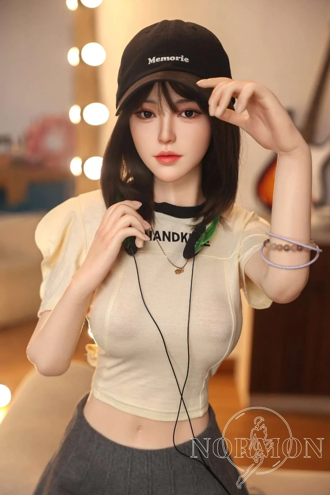 150cm (4ft9") Felexia Silicone Sex Doll - Realistic Japanese Fantasy - B-Cup - Anwen view 3