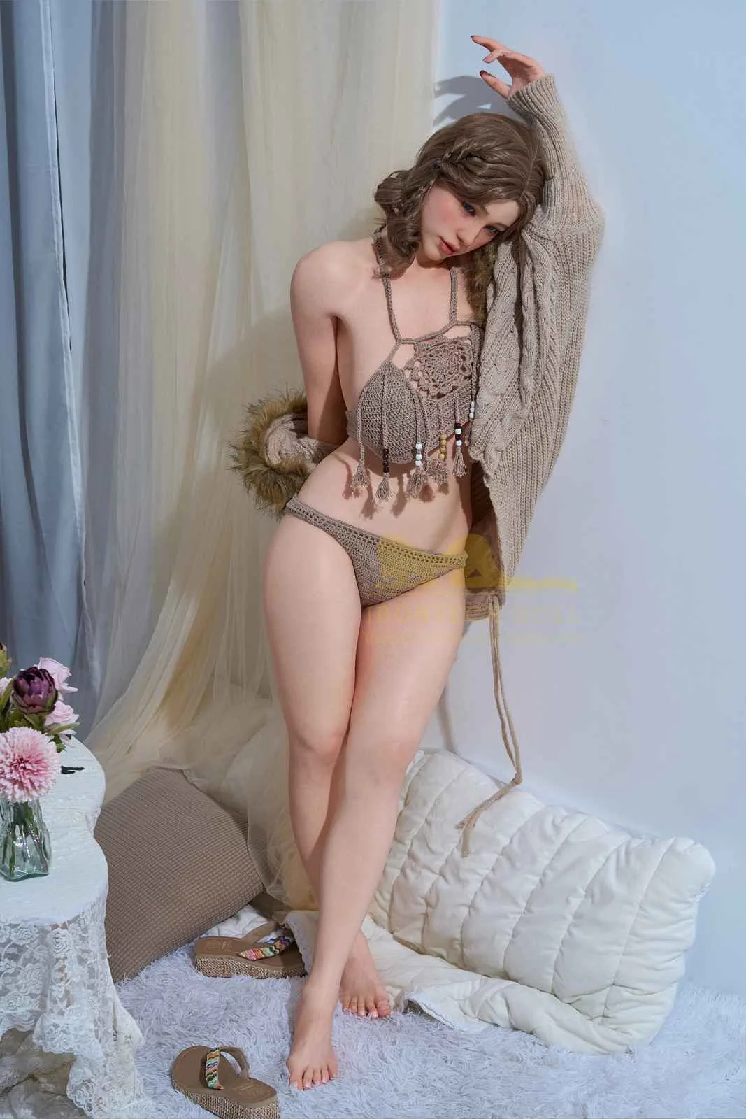 160cm (5ft2") Natural Optimized Series - Busty Blonde Sex Doll 160cm S42 Glow - Lexi view 6