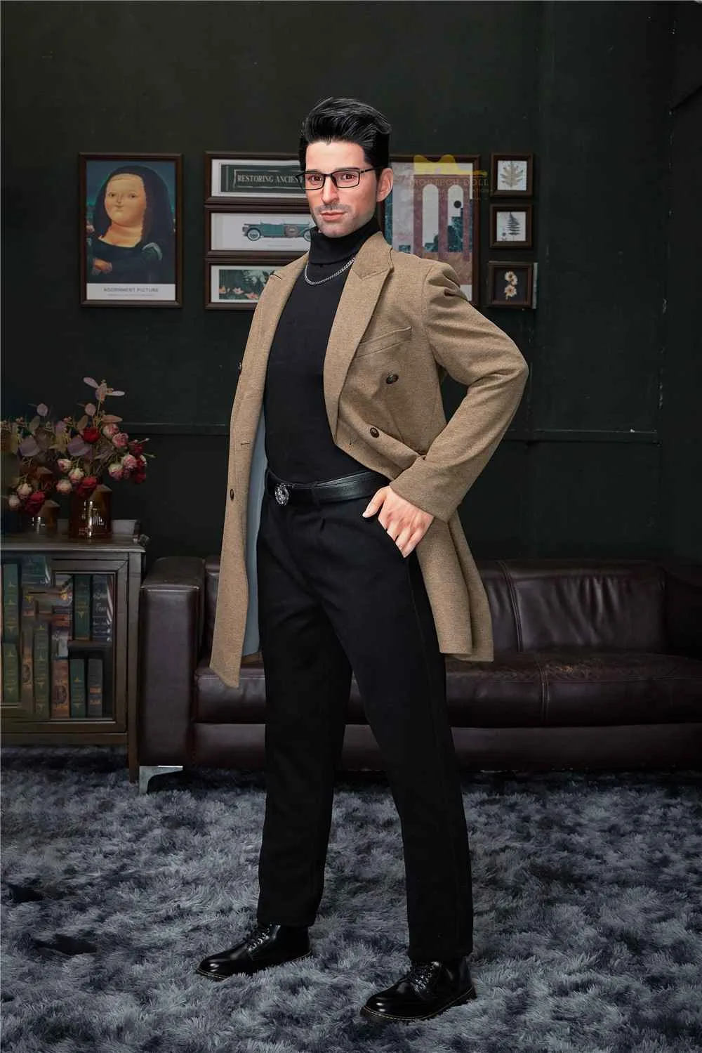 176cm (5ft7') Elegant and Interesting Silicone Male Sex Doll - George view 5