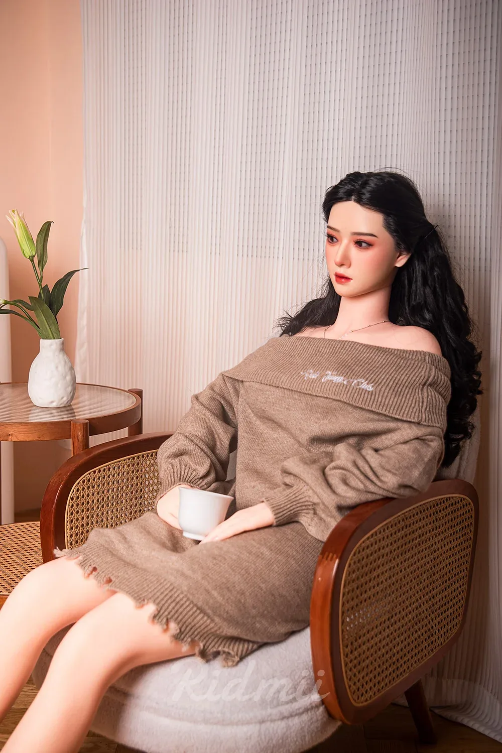 163cm (5ft3") Asian Hybrid Sex Doll Silicone Head & TPE Body - Muncey - In Stock | US Only view 3