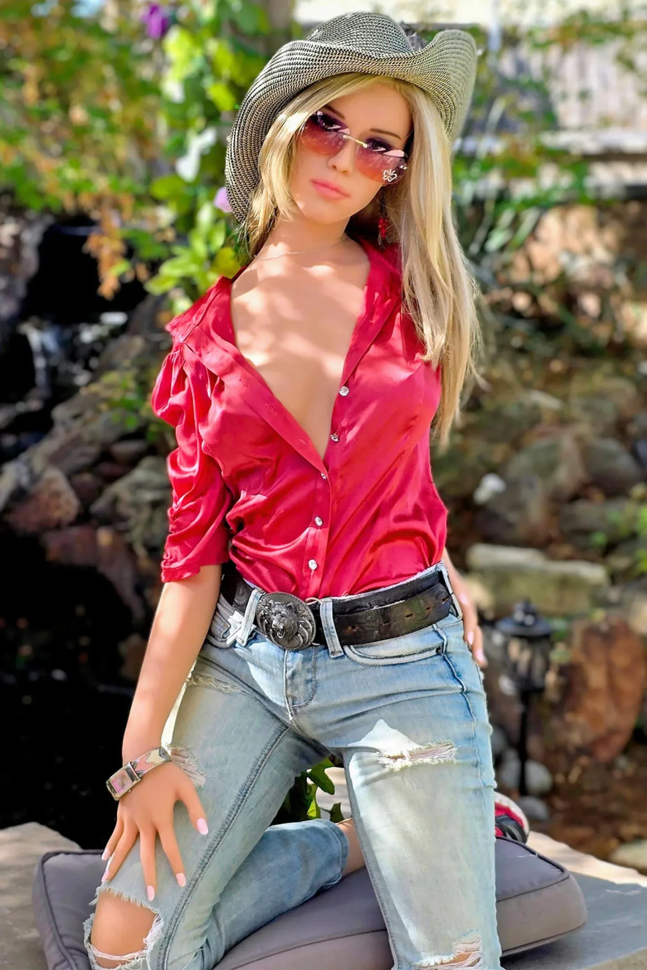 160cm (5ft2") Sexy Blonde Beauty S-TPE Sex Doll - B-Cup - Scarlett view 3