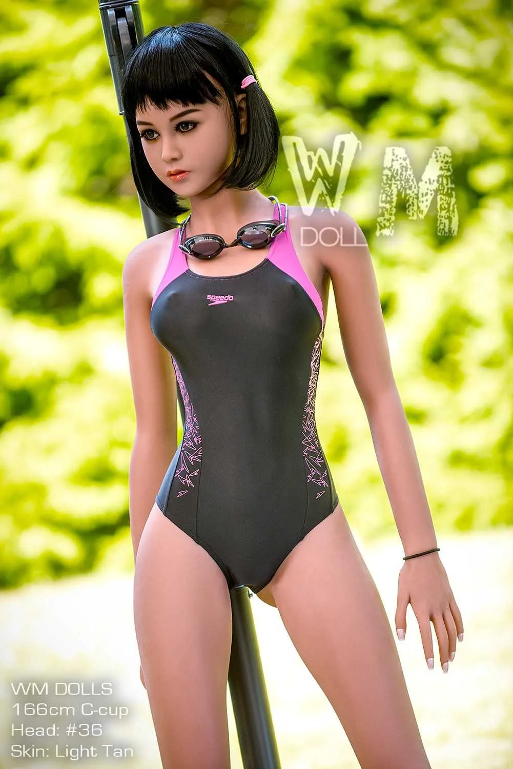 166cm (5ft5') C-Cup Swimwear Model Realistic Love Doll - Head#36 - Jensen view 6