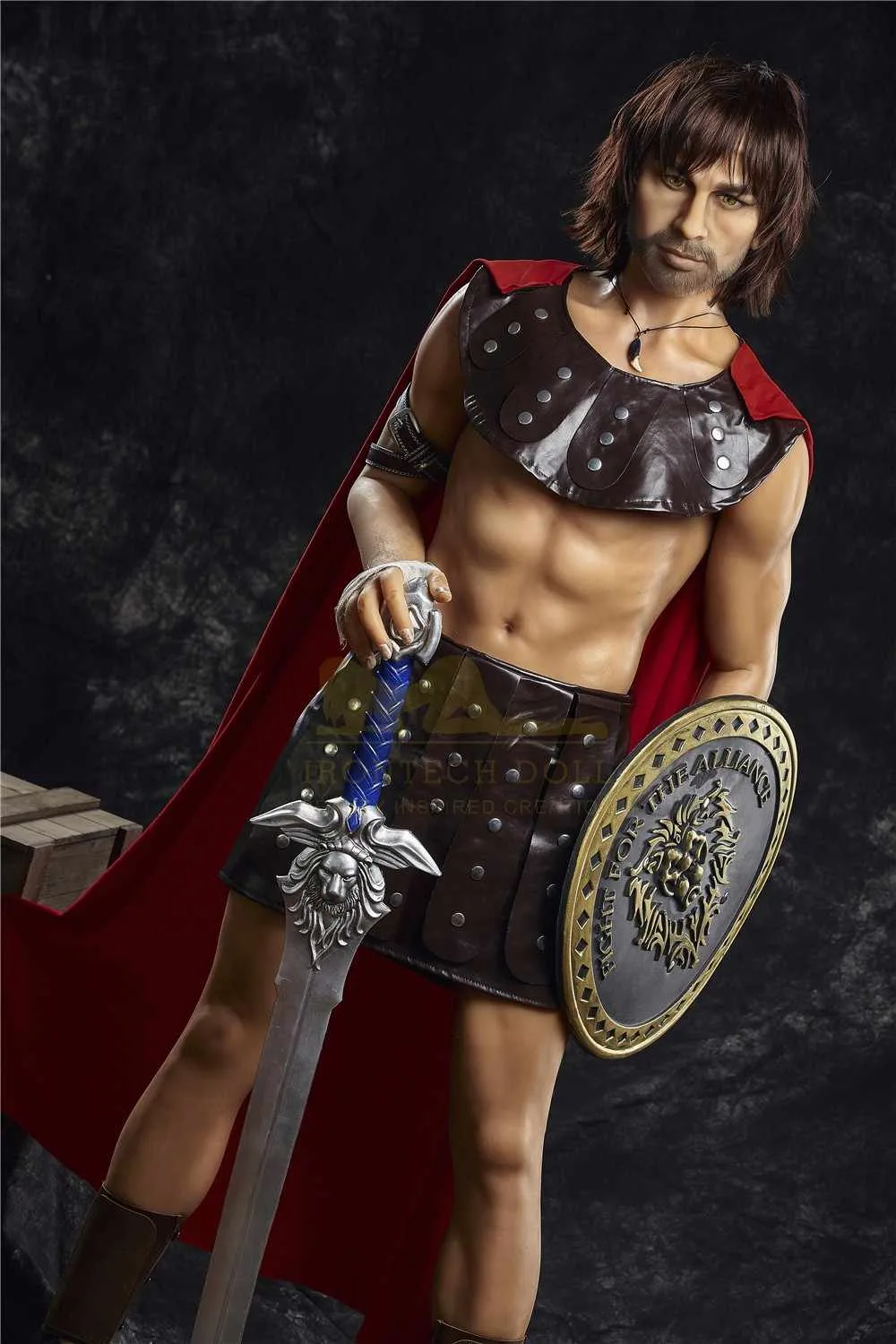 162cm (5ft4') Roman Warrior Realistic Sex Doll for Woman - Gladiator view 2