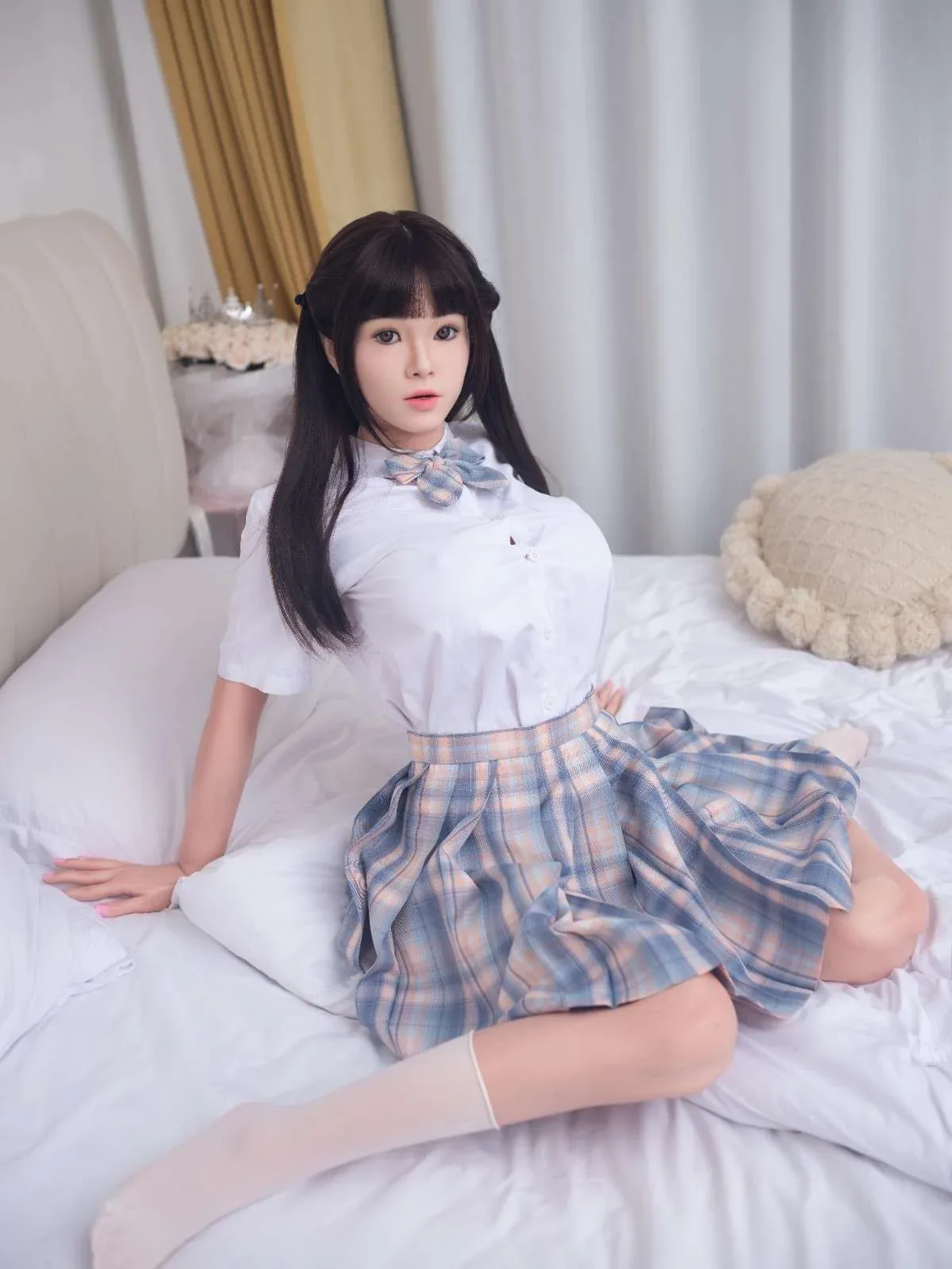 158cm (5ft1") Beauty Silicone Sex Doll ROS Head - D-Cup – Sharon view 5