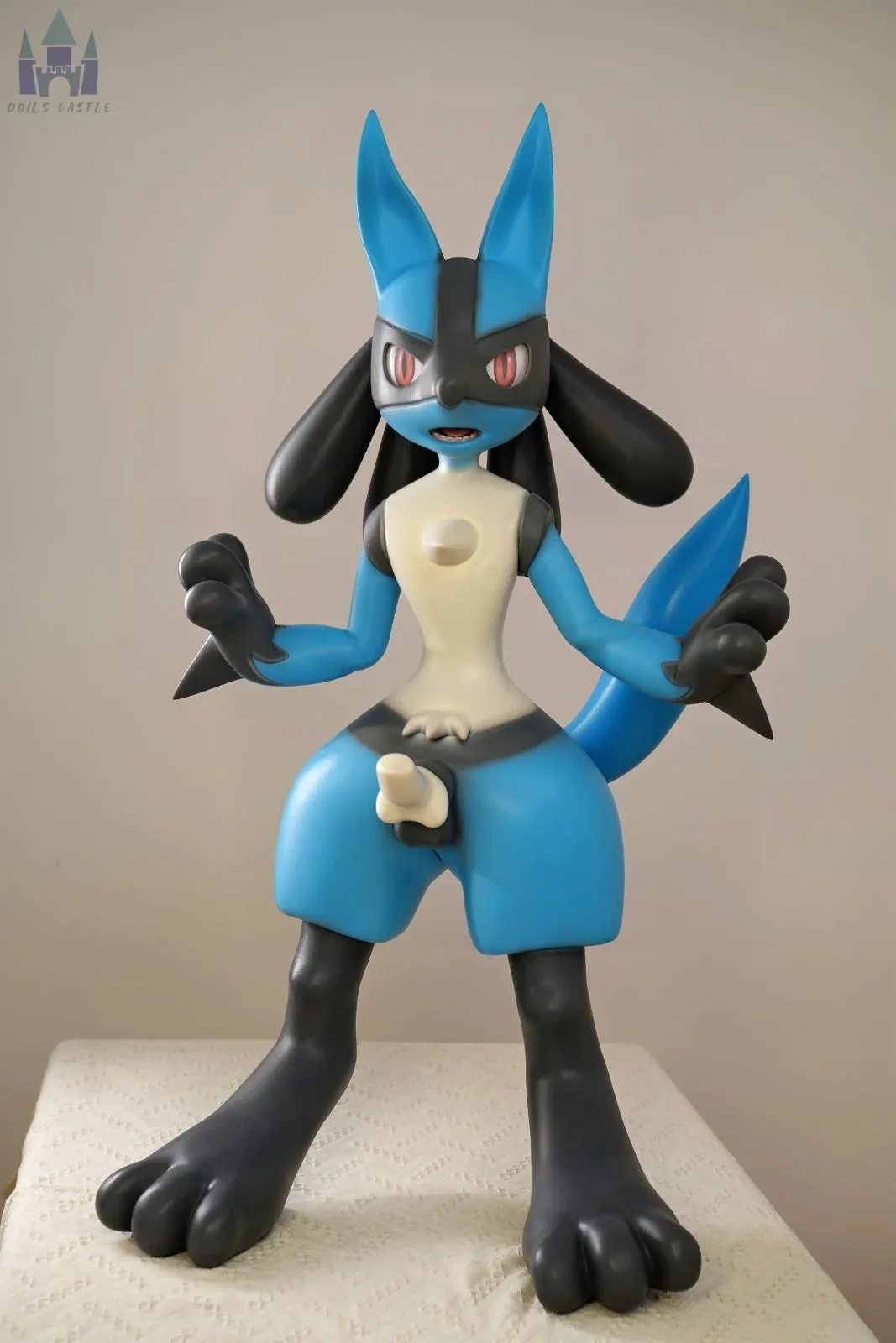 120cm (3ft11") Full Silicone Pokemon Male Sex Doll – Lucarion view 8