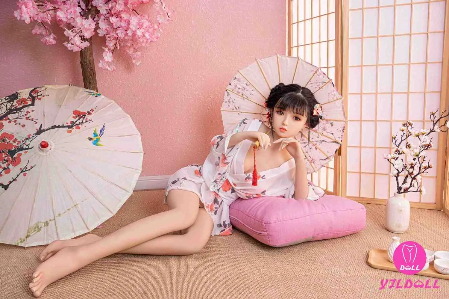148cm (4ft8") Chinese Hybrid Sex Doll - C-Cup - Irene view 6
