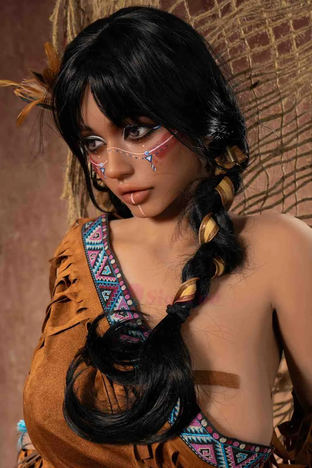 159cm (5ft2") American Indian Silicone Head Sex Doll - Ada - In Stock | EU Only view 4