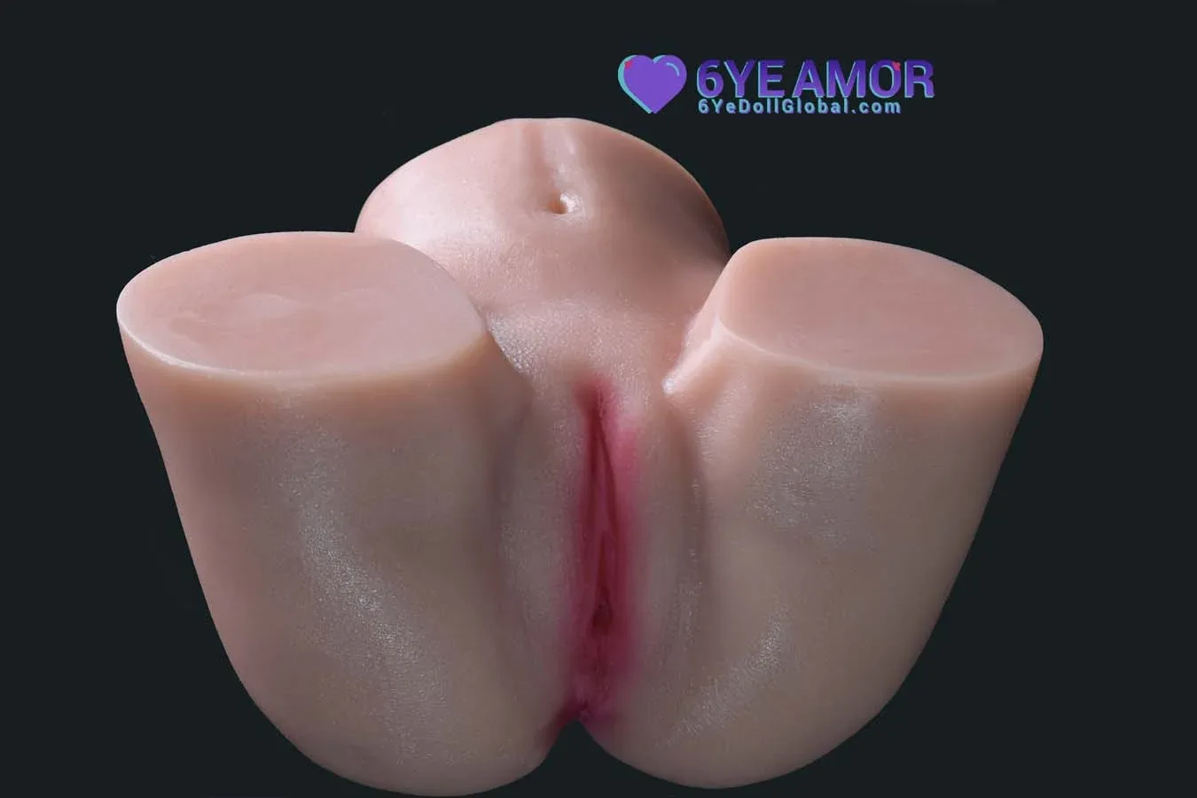 13cm (5.1") Double Holes Huge Ass Masturbator (Model# LY0006) view 1