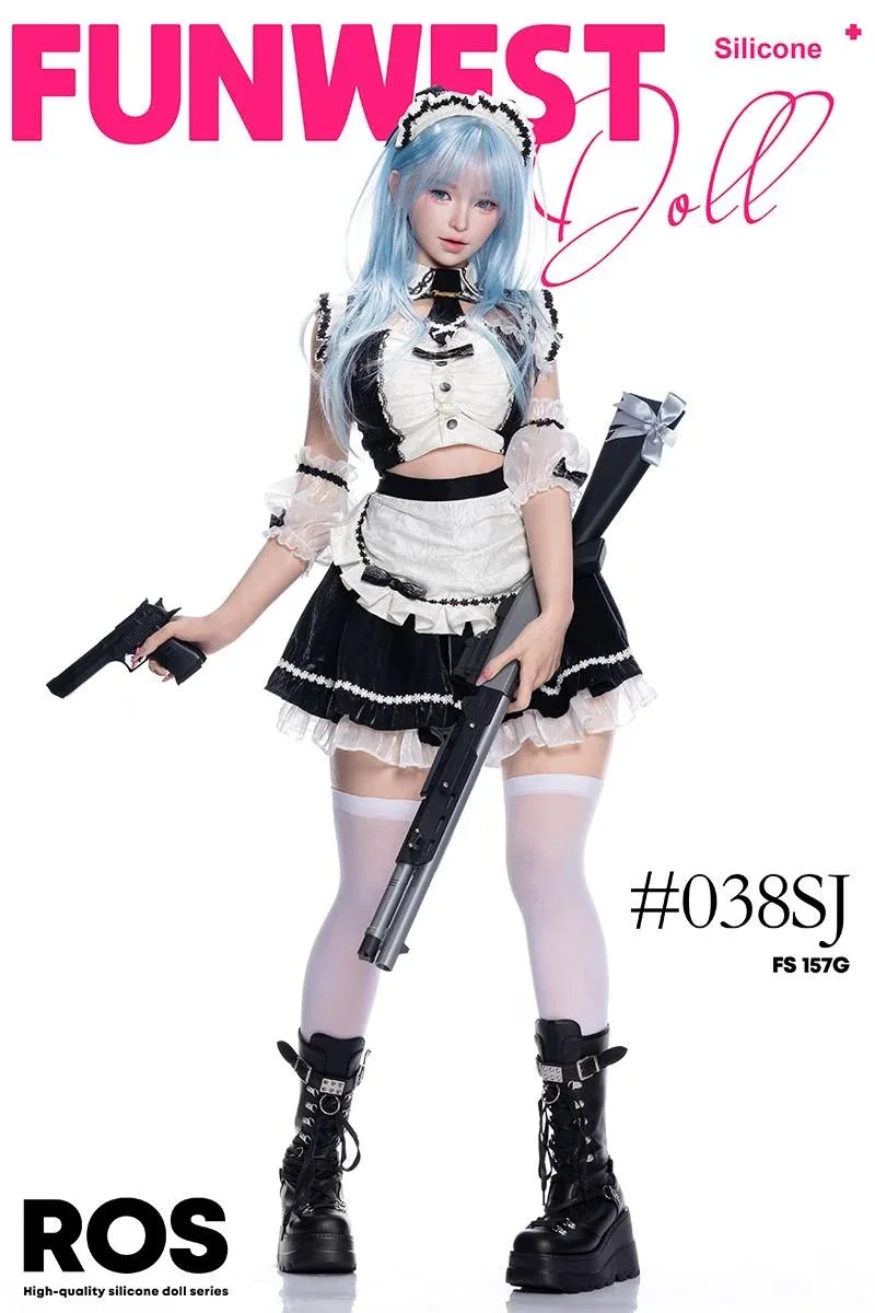 157cm (5ft2") ROS Realistic Silicone Sex Doll - G-Cup – Alice view 2