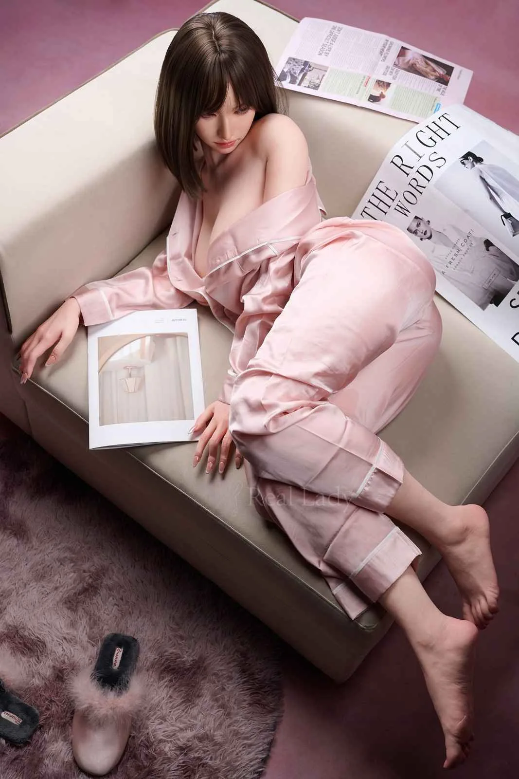 150cm (4ft11") Silicone Sex Doll – Pink Lover ROS MAX - Viki view 6