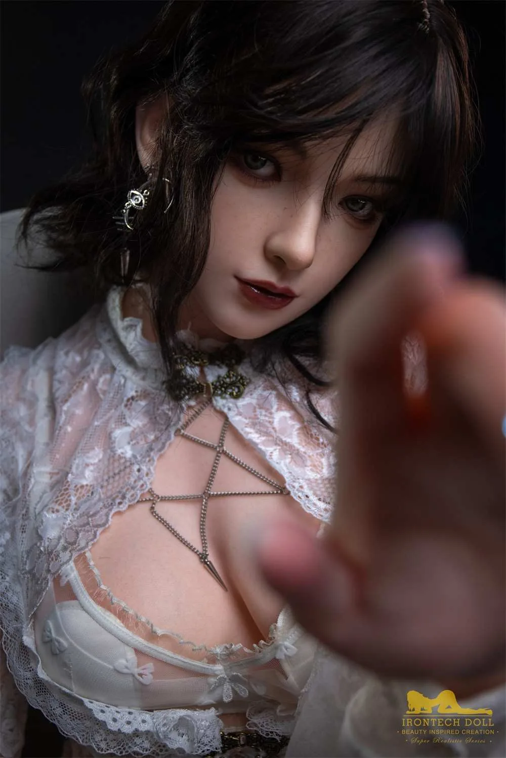 163cm (5ft3') Elegant Fantasy Honey Sex Doll with Realistic Curves - Nabi view 4