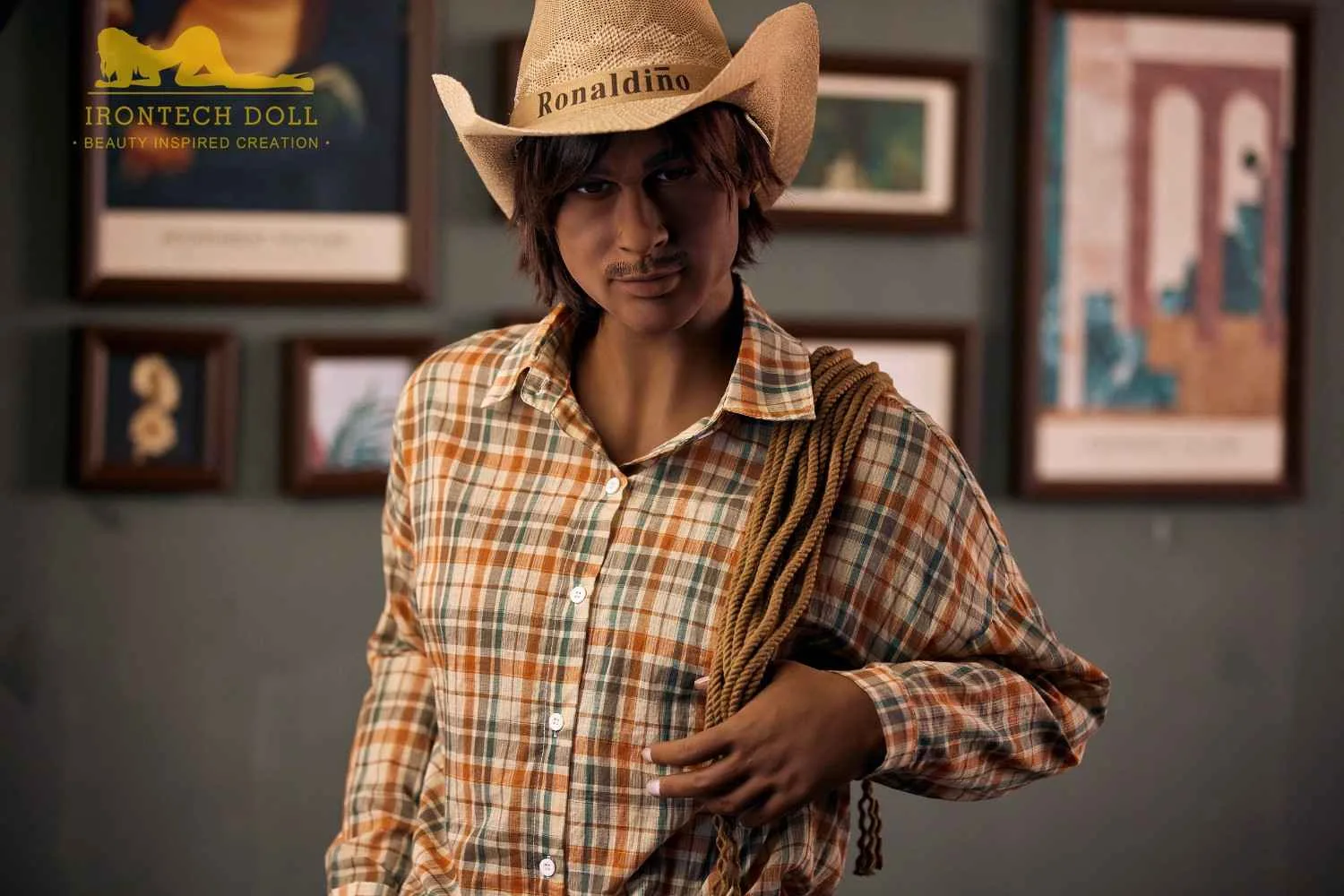 175cm (5ft9') Country Boy Male Sex Doll - Lean view 7