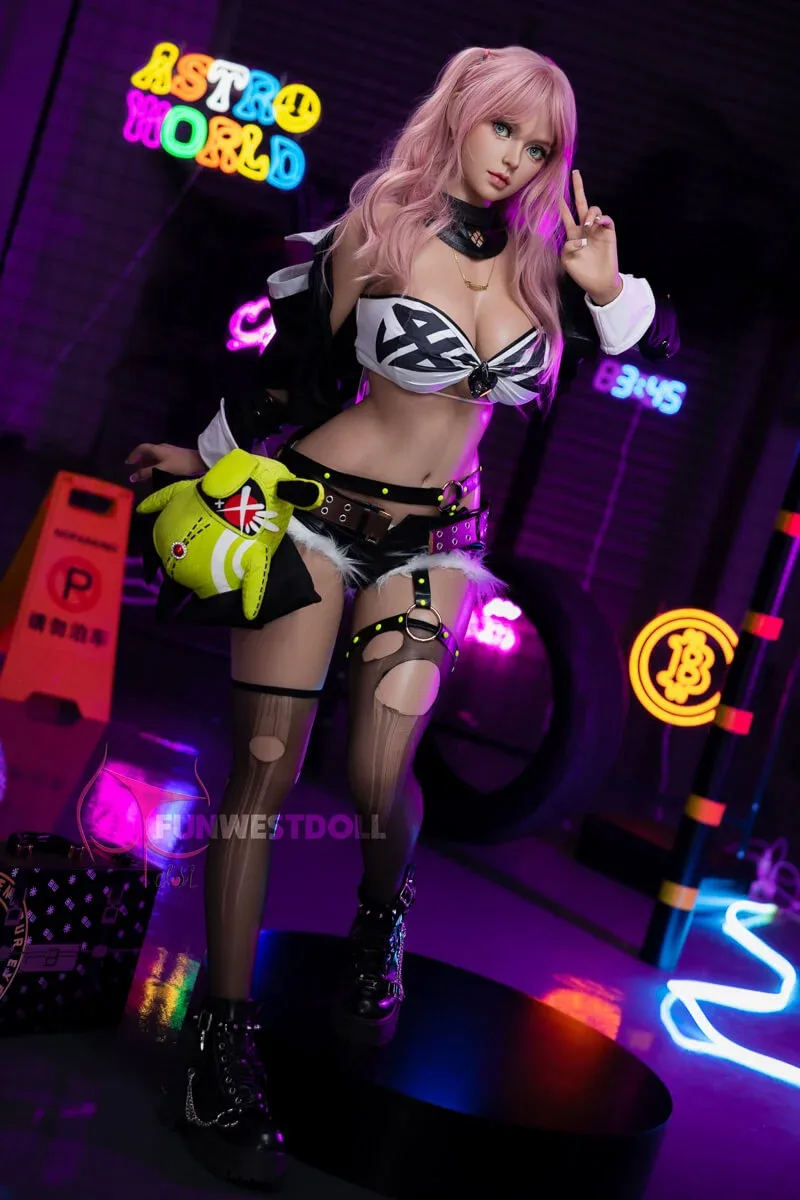 157cm (5ft2") Lovely Anime Silicone Sex Doll - G-Cup - Lily - In Stock | US Only view 8