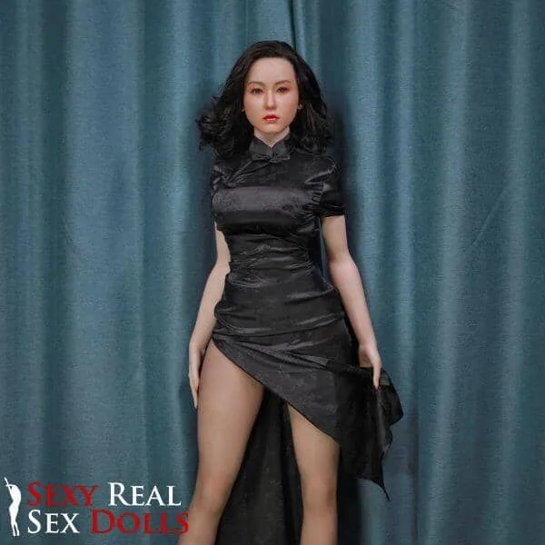 163cm (5ft4') Big Curvy Matured Asian Sex Doll with Silicone Head- Fujiko view 5