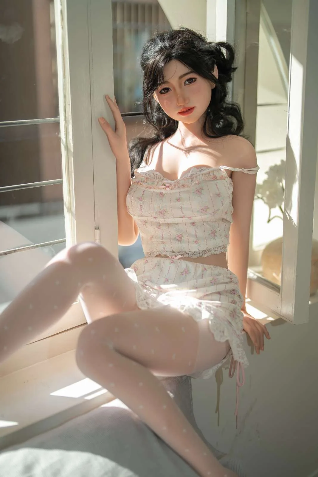 159cm (5ft2") Tiny Asian ROS Head Silicone Sex Doll - E-Cup - Yufan view 5