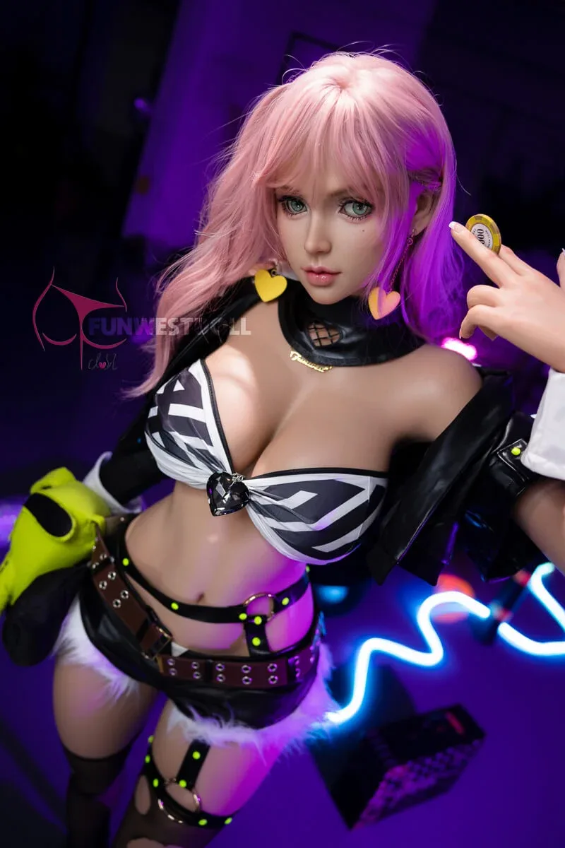 157cm (5ft2") Lovely Anime Silicone Sex Doll - G-Cup - Lily - In Stock | US Only view 5