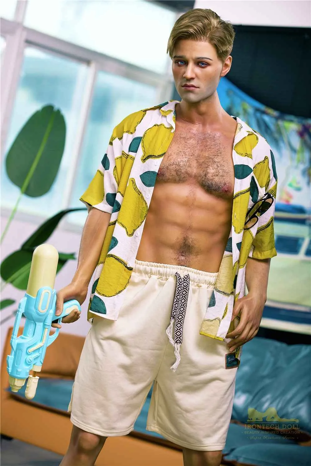 176cm (5ft7') American Beach Boy Silicone Male Sex Doll - Jack view 7