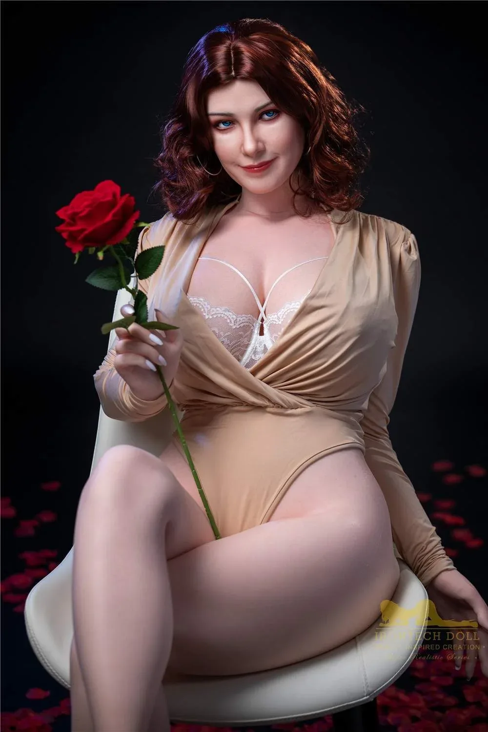 160cm (5ft2') Busty Seductress Luxury Sex Doll - Carmel view 3