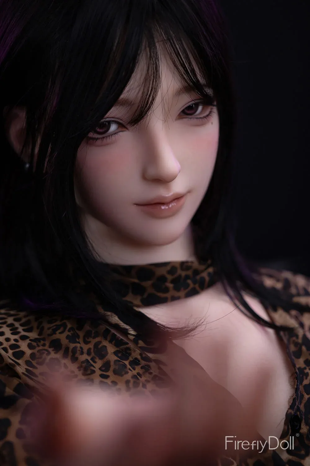 164cm (5ft3") Asiatic Leopard Print Silicone Sex Love Doll - Linglong view 3