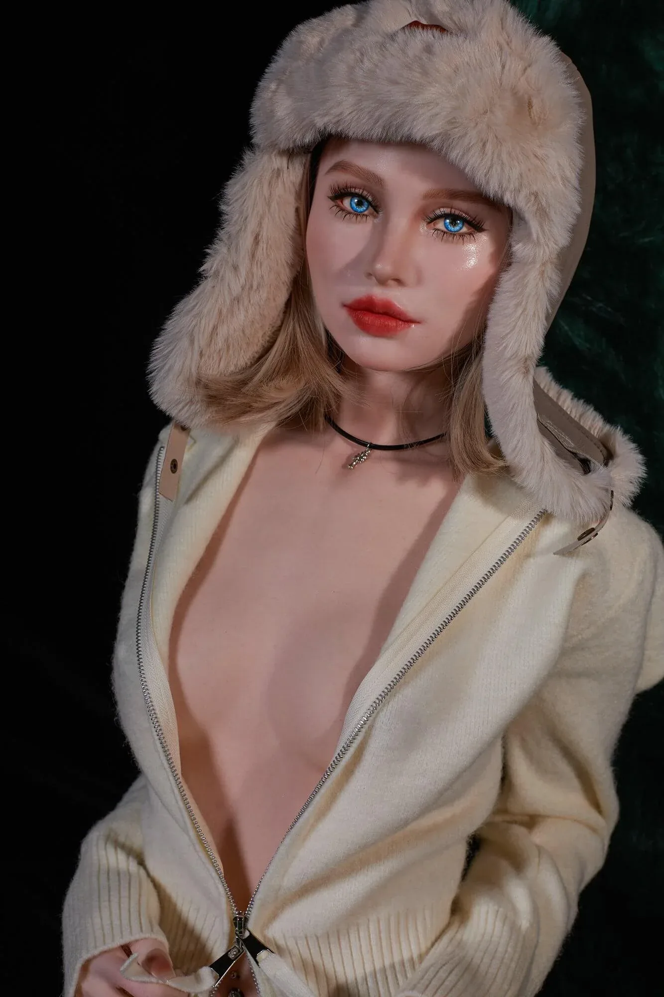 157cm (5ft2") Blonde Tender Silicone Sex Doll - C-Cup - Miko view 5