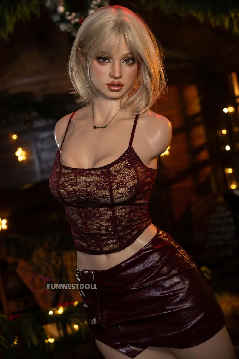 113cm (3ft8") Blonde Realistic Silicone Torso - #054SJ - Lyra view 4