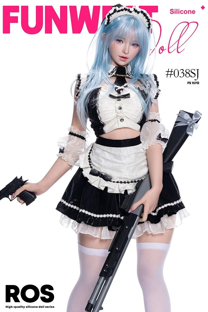 157cm (5ft2") ROS Realistic Silicone Sex Doll - G-Cup – Alice view 3
