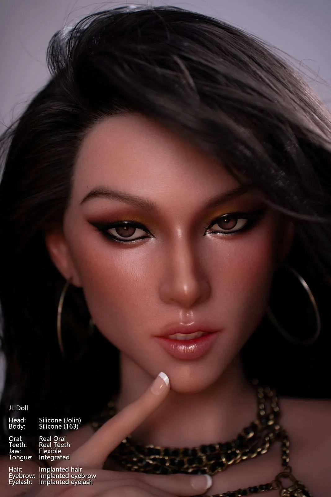 163cm (5ft4") Full Silicone Sex Doll – Jolin view 3