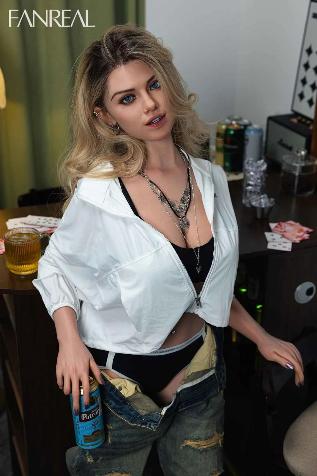 168cm (5ft5") Tender Blonde Silicone Sex Doll - F-Cup - Maria - In Stock | US Only view 5