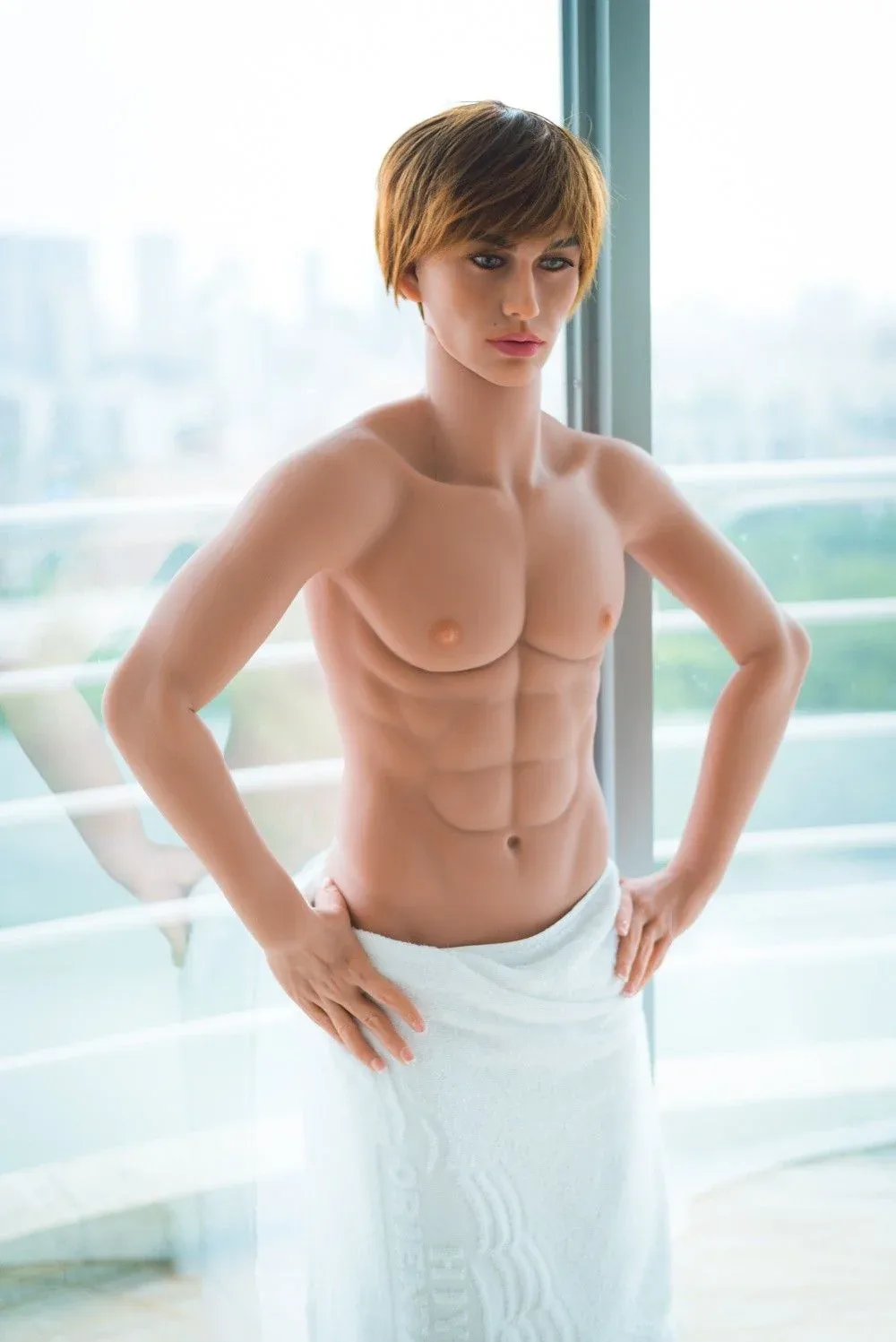 Realistic Male Doll James - 160cm (5ft2') Man sex doll - Head#78 view 6