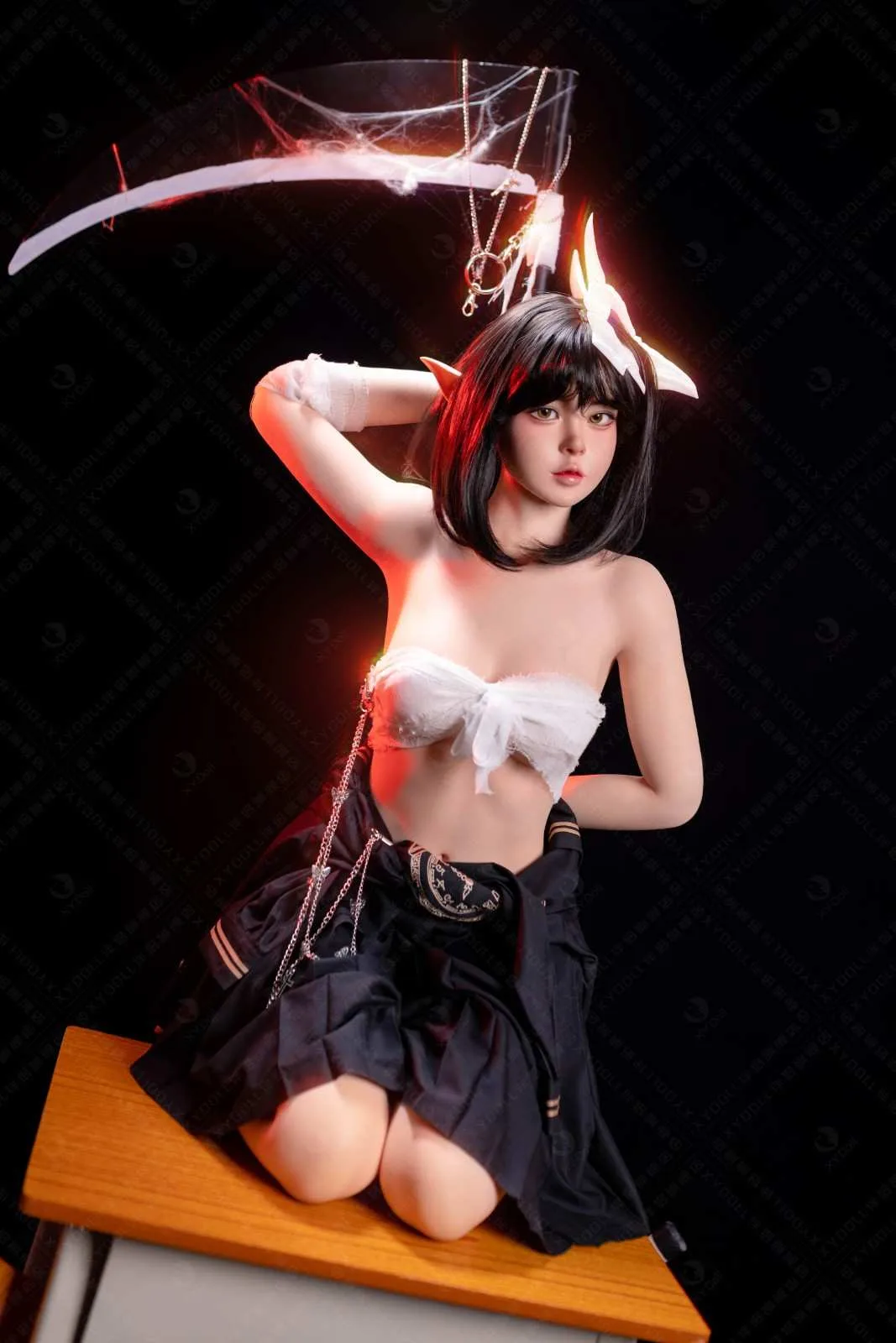 148cm (4ft8") Sexy Fantasy Silicone Sex Love Doll - C-Cup - Tracy view 6